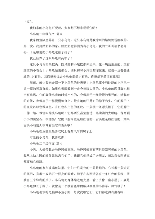 有关小乌龟二年级作文锦集5篇.docx