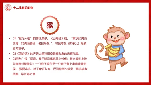 十二生肖介绍ppt模版