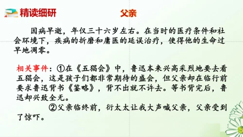七年级语文上册第三单元整本书阅读《朝花夕拾》课件