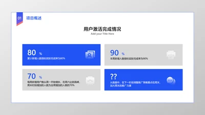 简约风并列关系4项PPT