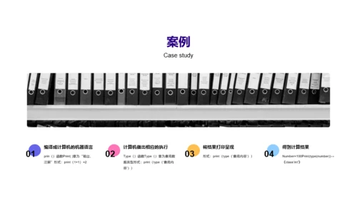 多色插画软件设计教学课堂PPT案例