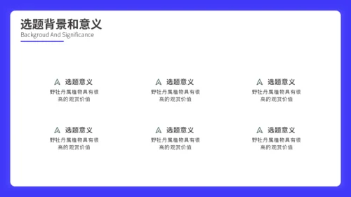 蓝色商务风开题论文答辩通用PPT模板