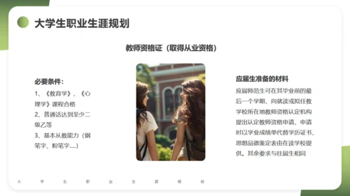 大学生职业生涯规划通用PPT课件模版