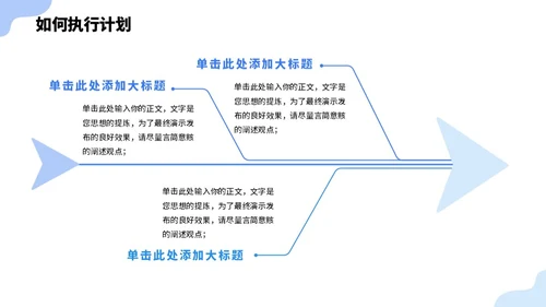 蓝色大学生职业生涯规划PPT模板