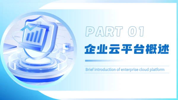 自动化办公企业云平台简介通用PPT模板