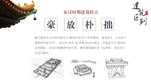 古建筑讲解中国风古典通用PPT模板