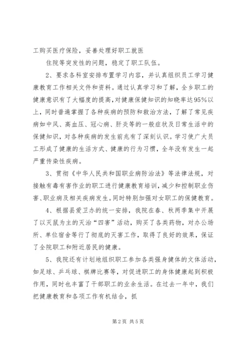健康促进医院总结.docx