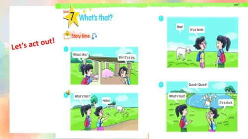 Unit 7 What's that 单元同步课件(共24张PPT)