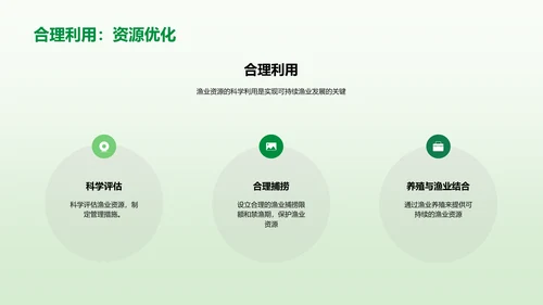 可持续渔业的发展与管理