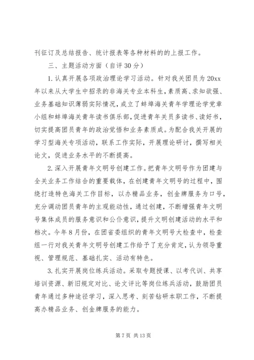 团委自查报告范文精选4篇.docx