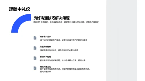 保险理赔的商务礼仪