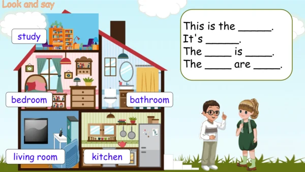 Unit 4 My home-Read and write（课件）-2024-2025学年人教PEP