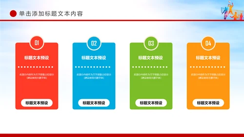 2019团委共青团五四青年年终总结工作汇报PPT模板