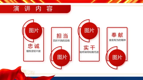 服从命令严守纪律八一军事部队PPT