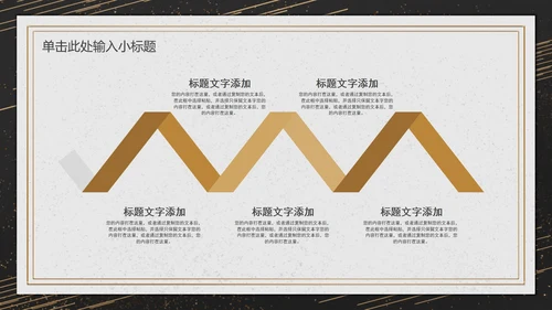 高端简约企业年终汇报PPT模板
