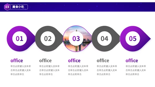 夜游深圳印象旅游城市介绍通用PPT模板