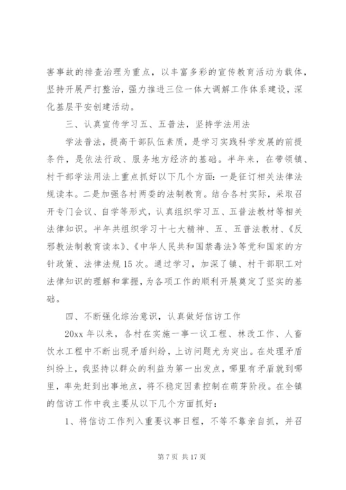 村级综治维稳工作总结.docx