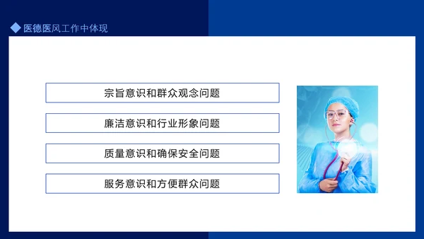 医务人员职业道德医德医风培训动态PPT模板