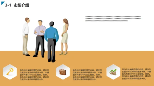 免费创业商业计划书通用PPT模板