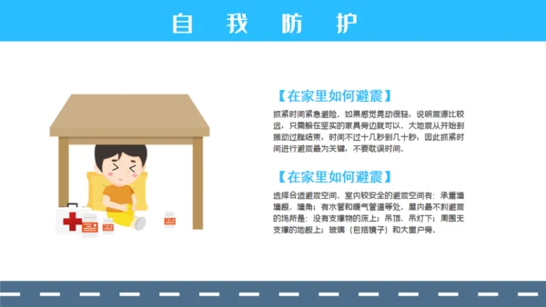 防震减灾安全教育通用PPT模板