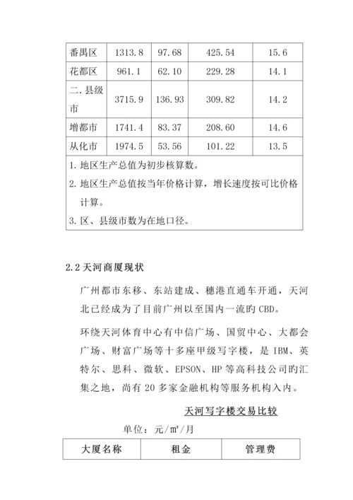 大厦市场调研综合报告.docx