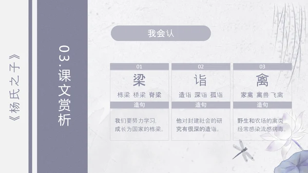 杨氏之子语文PPT课件