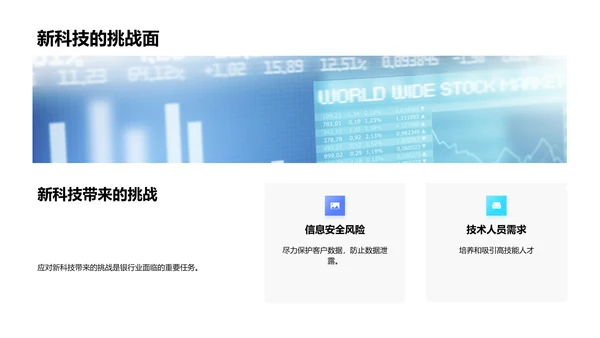 银行业数字化转型PPT模板