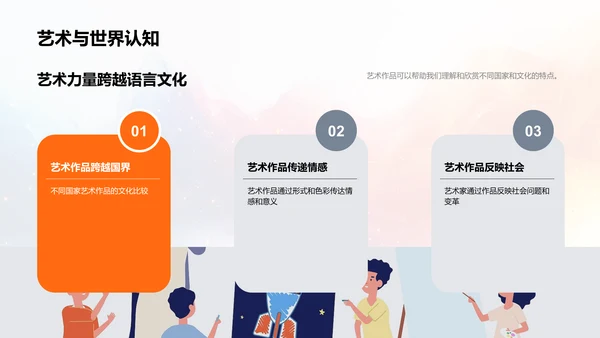 艺术生活教学PPT模板