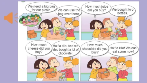 Module 2 Unit 2 How much cheese did you buy? 课件(共3