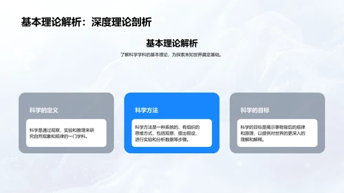 科学学习与职业规划