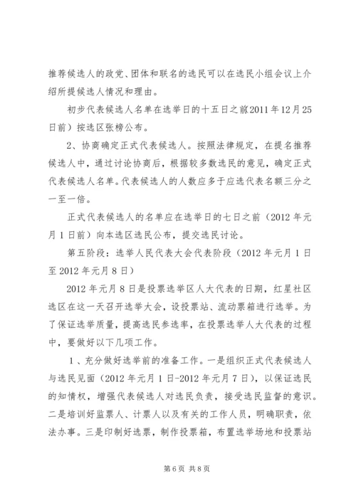 代表大会选举实施方案.docx