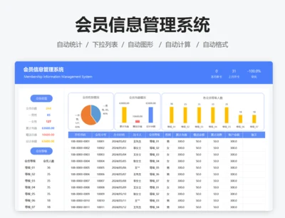 商家会员信息管理系统