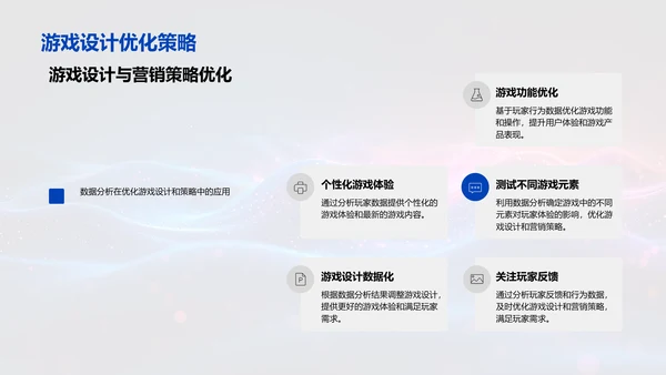 游戏数据分析讲座PPT模板