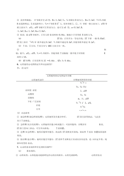 心内科基础知识
