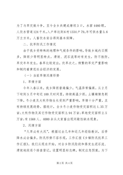 乡镇防汛活动工作汇报.docx