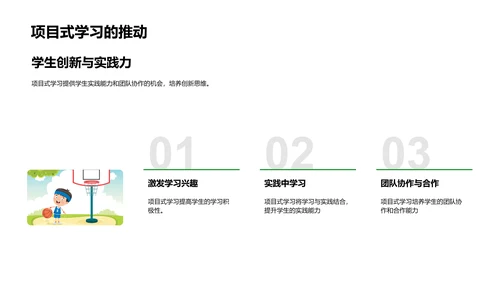 创新教学求职述职PPT模板