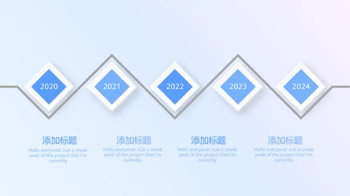 蓝色科技感智慧医疗智慧医院项目工作汇报动态PPT模板