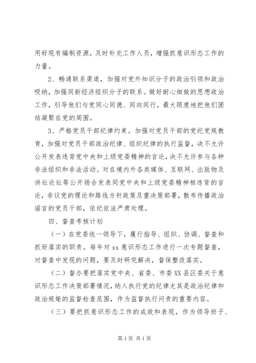 学校意识形态工作要点--工作计划.docx