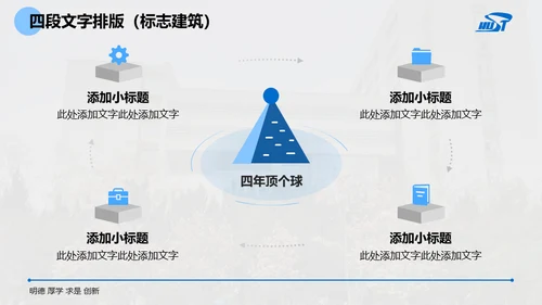 大学毕业课题论文开题答辩通用PPT模板