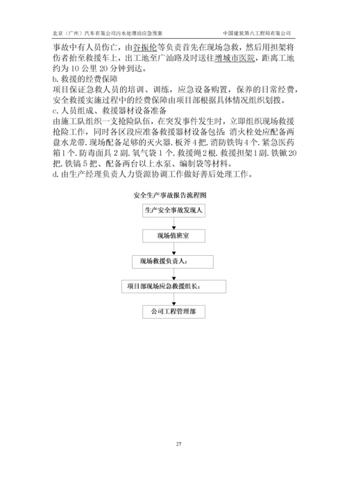 污水处理站施工应急预案.docx