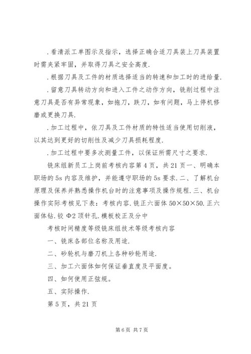 磨床组培训计划.docx