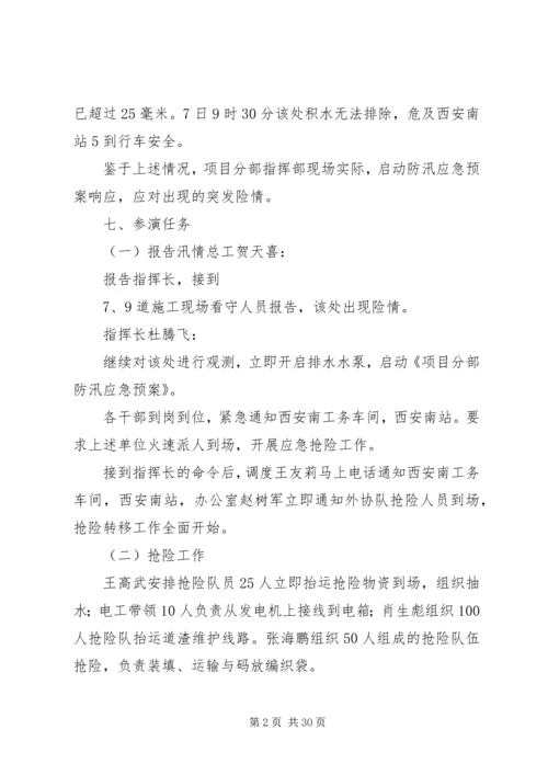 防汛应急演练方案 (7).docx