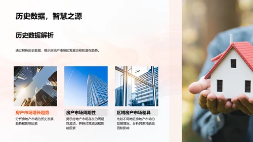 房产市场分析报告PPT模板