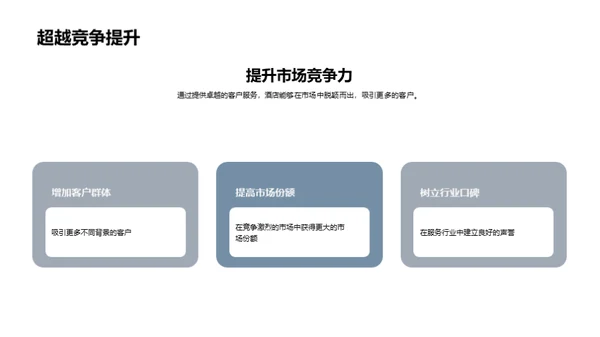 提升酒店客户服务质量