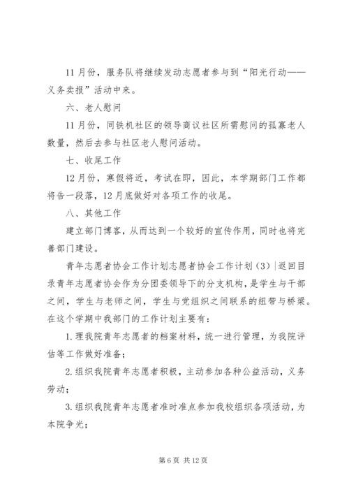 志愿者协会工作计划4篇.docx