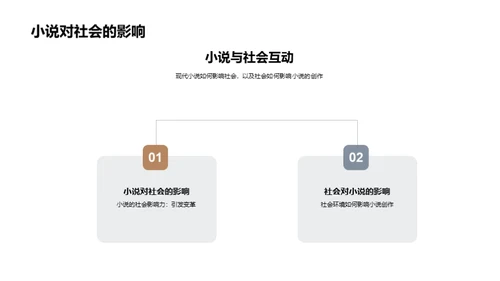 现代小说魅力解析