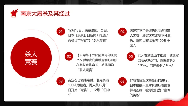 不忘历史南京大屠杀PPT模板