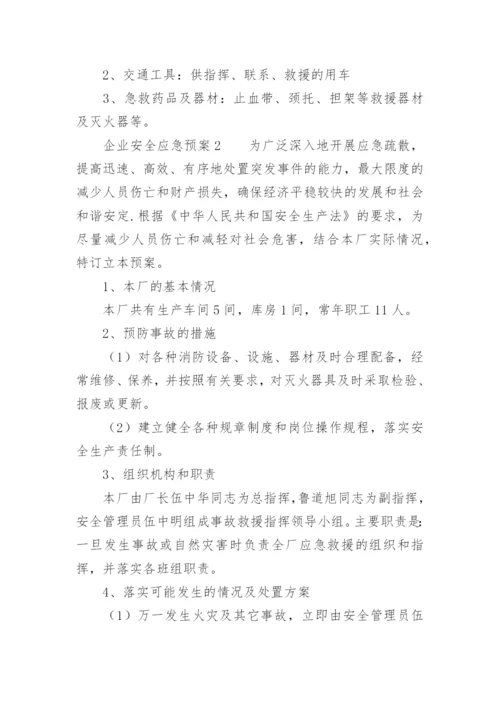 企业安全应急预案_1.docx
