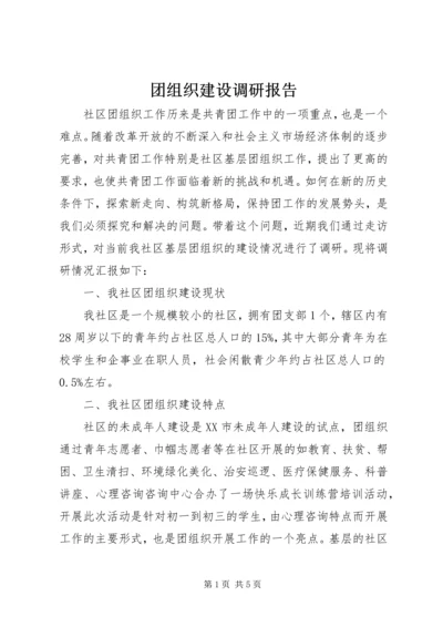 团组织建设调研报告 (10).docx