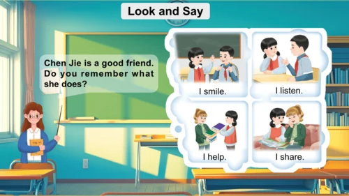 Unit 1 Making friends 单元复习课件(共33张PPT)